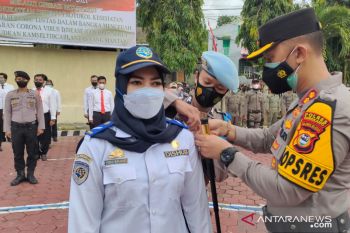 Polres Enrekang fokus prokes COVID-19 dan keselamatan berlalu lintas