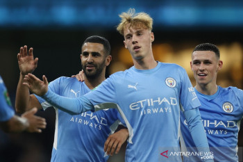 Manchester City melenggang di Piala Liga seusai lumat tim strata ketiga