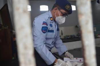 Rutan Wates gelar razia warga binaan untuk tekan peredaran narkoba