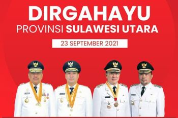 Wali Kota-Wawali Manado sampaikan harapan baik di HUT Sulawesi Utara