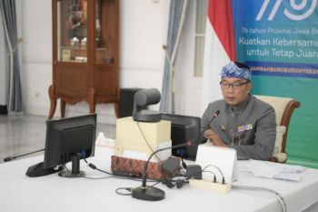 Gubernur Jabar mengajak pelaku usaha optimis pulihkan ekonomi