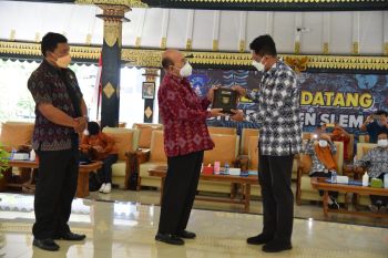 Pemkab Karangasem menimba ilmu penanganan bencana di Sleman