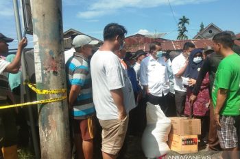 Bupati kunjungi lokasi kebakaran di Pasar Kambang (Video)