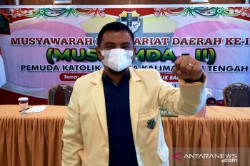 Menantu Lewis KDR dipercaya pimpin Pemuda Katolik Kalteng