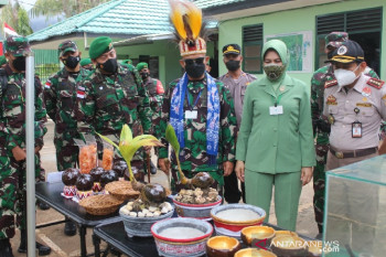 Pangdam I/Bukit Barisan tinjau Satgas Pamtas Yonif 131/Brs di Papua