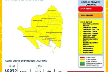 Dinkes: 11 daerah sumbang 51 penambahan kasus COVID-19 di Lampung