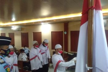 Lapas Rajabasa adakan ikrar empat napi terorisme dan deklarasi "Bersinar"