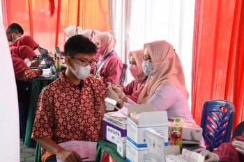 BIN dan Pemkot Bandarlampung Kolaborasi percepat vaksinasi