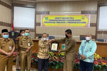 TPID Tanah Datar jalin kerja sama distribusi pangan dengan TPID Dumai
