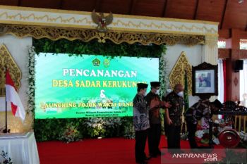 Menag canangkan Desa Sadar Kerukunan pertama di Indonesia
