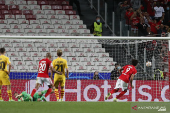 Barcelona keok 0-3 di kandang Benfica