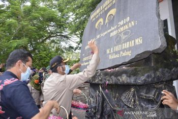 Padang peringati 12 tahun gempa 30 September 2009 yang renggut sebanyak ini nyawa di kota itu