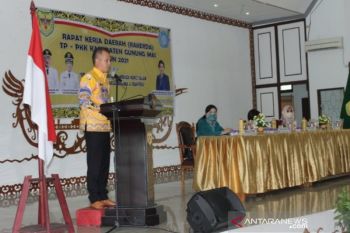 Bupati Gumas: TP PKK perlu dukungan semua pihak
