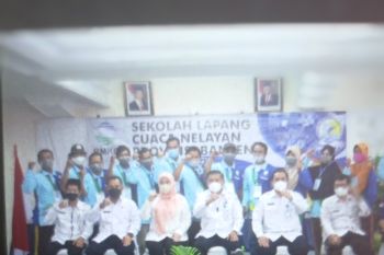 BMKG menggelar sekolah lapang cuaca bagi nelayan Pandeglang