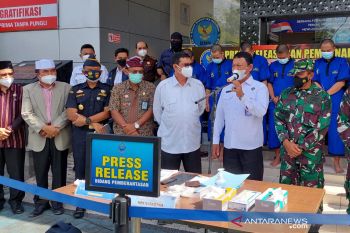 BNNP NTB menyita setengah kilogram sabu dari komplotan pengedar Lombok Timur