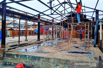 Terkait progres pembangunan kembali Pasar Bawah Bukittinggi yang terbakar, ini kata Wako