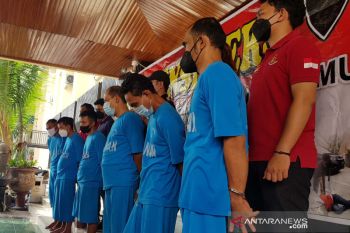 Enam anggota komplotan pencuri spesialis pembobol ATM diringkus Polda Jateng