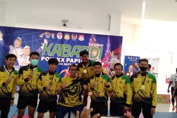 Lampung juara umum kabaddi cabang eksibisi PON XX Papua