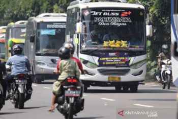 Dishub DIY uji coba kembali pemeriksaan kartu vaksin bus pariwisata