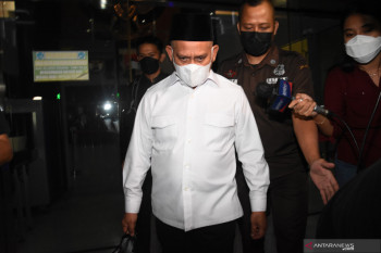 KPK dalami persetujuan tersangka Bupati HSU tentukan para kontraktor