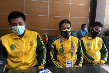 PON Papua - Devan Putra menjadi harapan terakhir Kaltim raih emas muaythai