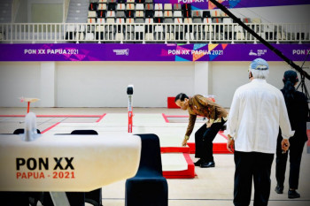 Details of seven PON venues in Papua inaugurated by Jokowi