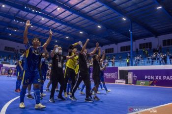 Final lawan Papua, tim futsal Jabar ingin buktikan bukan hanya jago kandang