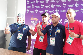 PON XX Papua : Menanti pemenang laga final impian Cabor Futsal,  Papua atau Jabar?