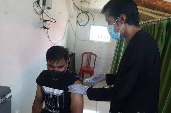 Polres Agam gelar vaksinasi di GOR  Agam