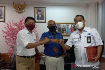 LKBN Antara - TVRI - RRI Babel bersinergi dukung "Nasional News Room"