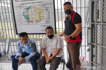 Terpidana korupsi pengelolaan LCC menjalani pidana di Lapas Mataram
