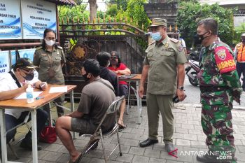 Tim Yustisi Denpasar menjaring 11 orang pelanggar prokes