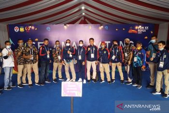 PON PAPUA - Mereka mendarat di Kabupaten Jayapura untuk bela Sumbar