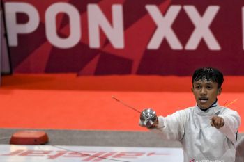 PON XX Papua - Riau juara umum anggar usai raup lima emas