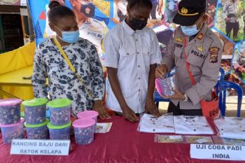 Polres Merauke ikut  pameran UMKM PON XX Papua