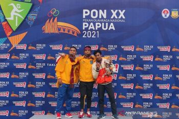 Lalu Zohri perkasa saat raih emas nomor 100 meter putra PON Papua