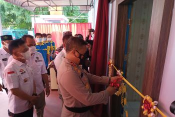Percepatan vaksinasi, Kapolda resmikan gedung Vaksin Center Polres Meranti