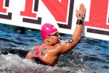 East Java's gold-medal victories in PON 3,000-m open water swimming