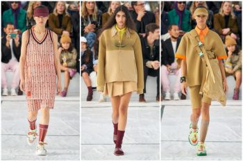 Busana bersepeda versi Lacoste Louise