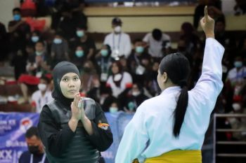 PON PAPUA - Dua sukses-satu gagal, langkah pesilat Sumbar menuju semifinal
