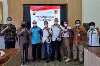 Polda Papua fasilitasi rapat koordinasi pendampingan kelola dana PON XX