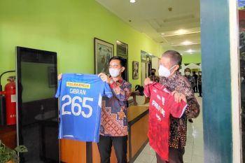 GIbran Rakabuming bertemu Wali Kota Yogyakarta