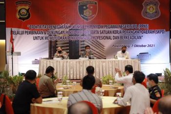 Pemprov Sumsel tingkatkan kemampuan Penyidik PNS