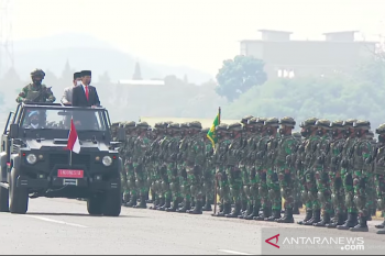 Presiden Jokowi : Komcad perkokoh sistem pertahanan dan keamanan rakyat