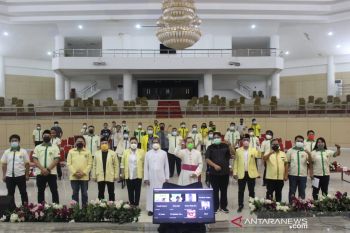 Sekjen Pengurus Pusat Pemuda Katolik Lantik Komda Sulut