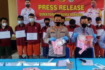 Polda Sumsel kembangkan penangkapan bandar narkoba jaringan antarprovinsi