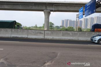 Jasa Marga perbaiki dua titik Ruas Tol Jakarta-Cikampek