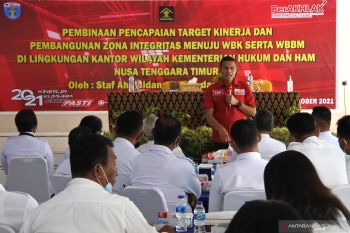 Belasan UPT di Kemenkumham NTT layak usulkan dalam pembangunan ZI
