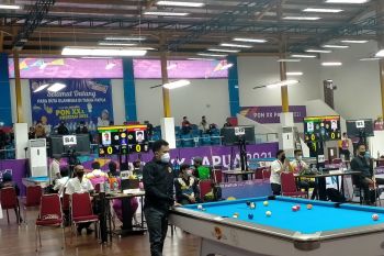 PON XX Papua : Sulsel raih emas kelima dari cabang olahraga biliar