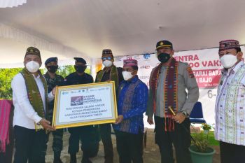 Polres Mabar dukung percepatan vaksinasi di daerah wisata